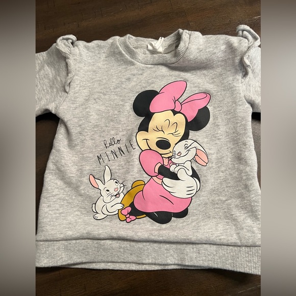 H&M Disney Sweatshirt Minnie Mouse 18 months - Picture 2 of 6